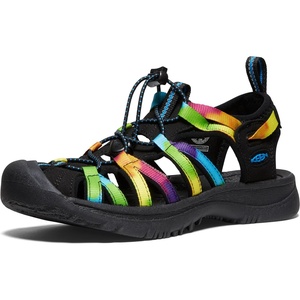 KEEN Women’s Whisper Closed Toe Durable Comfortable Easy On Washable Adventure Sandals(Original Tie Dye)