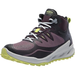 KEEN Zionic Mid Height Waterproof All Terrain(Black Plum/Daiquiri Green)
