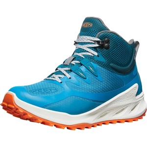 KEEN Zionic Mid Height Waterproof All Terrain(Fjord Blue/Tangerine)