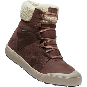 KEEN womens Elle Winter Insulated WaterproofMid Calf Boots(Chestnut/Red Clay)