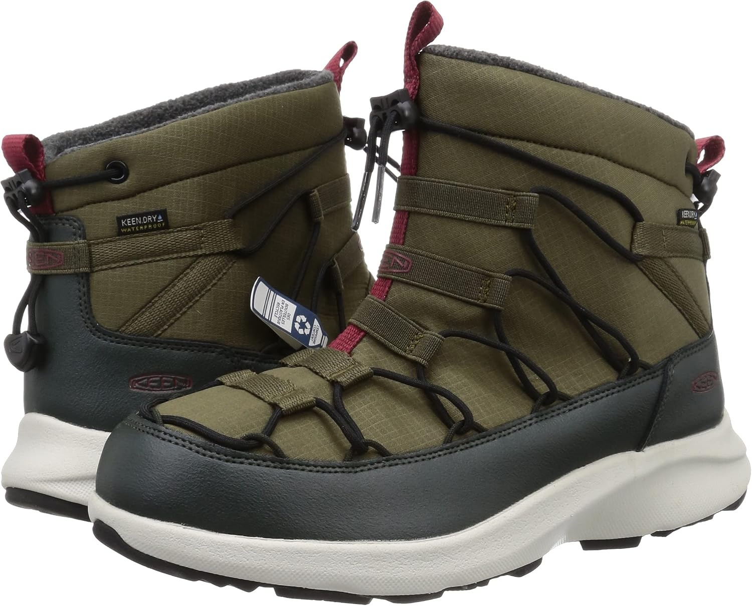 image:imageKEEN Mens Uneek SNK Waterproof BootOlive
