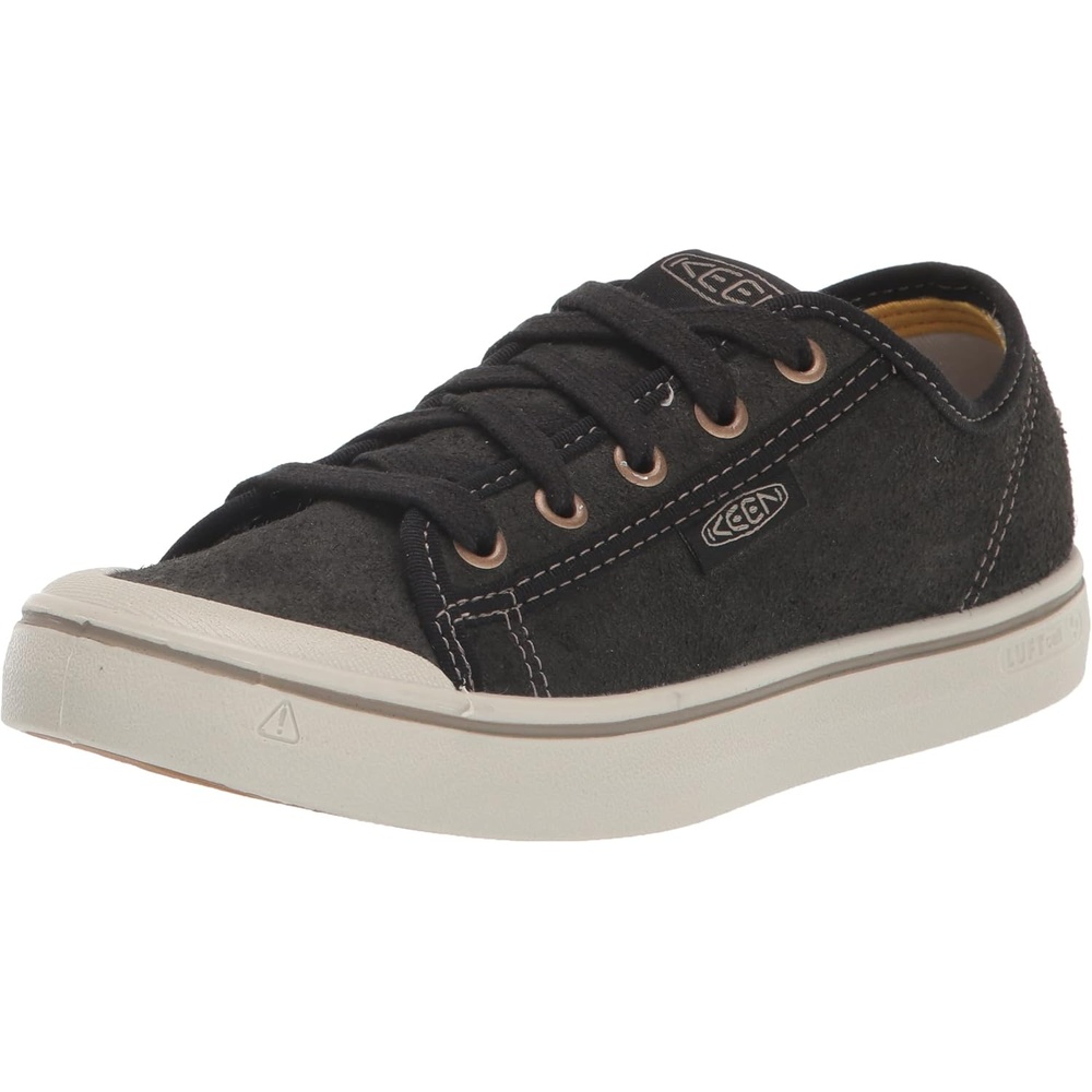 image:imageKEEN Elsa Harvest Sneaker LeatherBlackSilver Birch