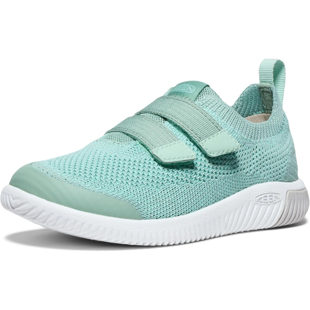 image:imageKEEN Kids Knx Knit Lightweight Double Strap SneakersGranite GreenLichen