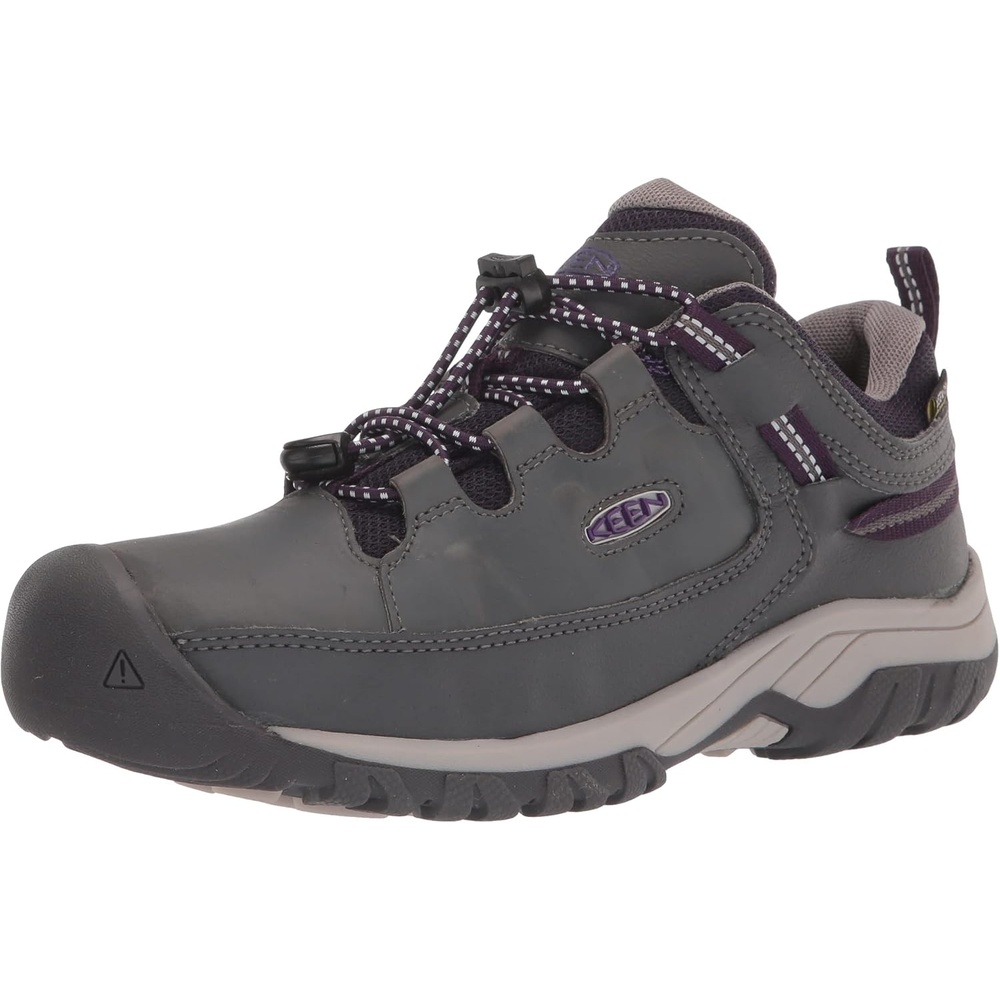 image:imageKEEN Kids Targhee Low Waterproof Hiking ShoesMagnetTillandsia Purple
