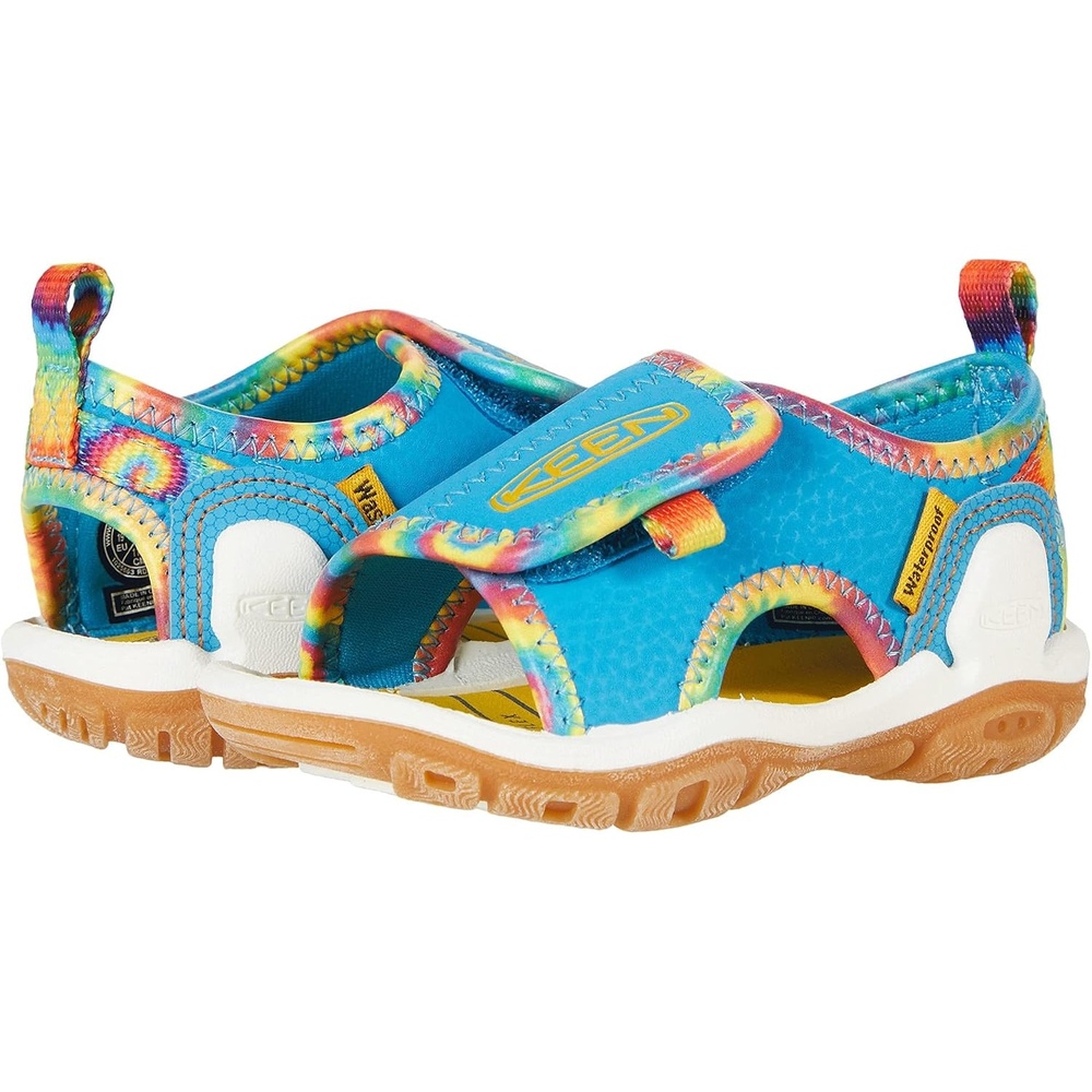 image:imageKEEN Knotch River Open Toe Little KidBig KidTie DyeVivid Blue