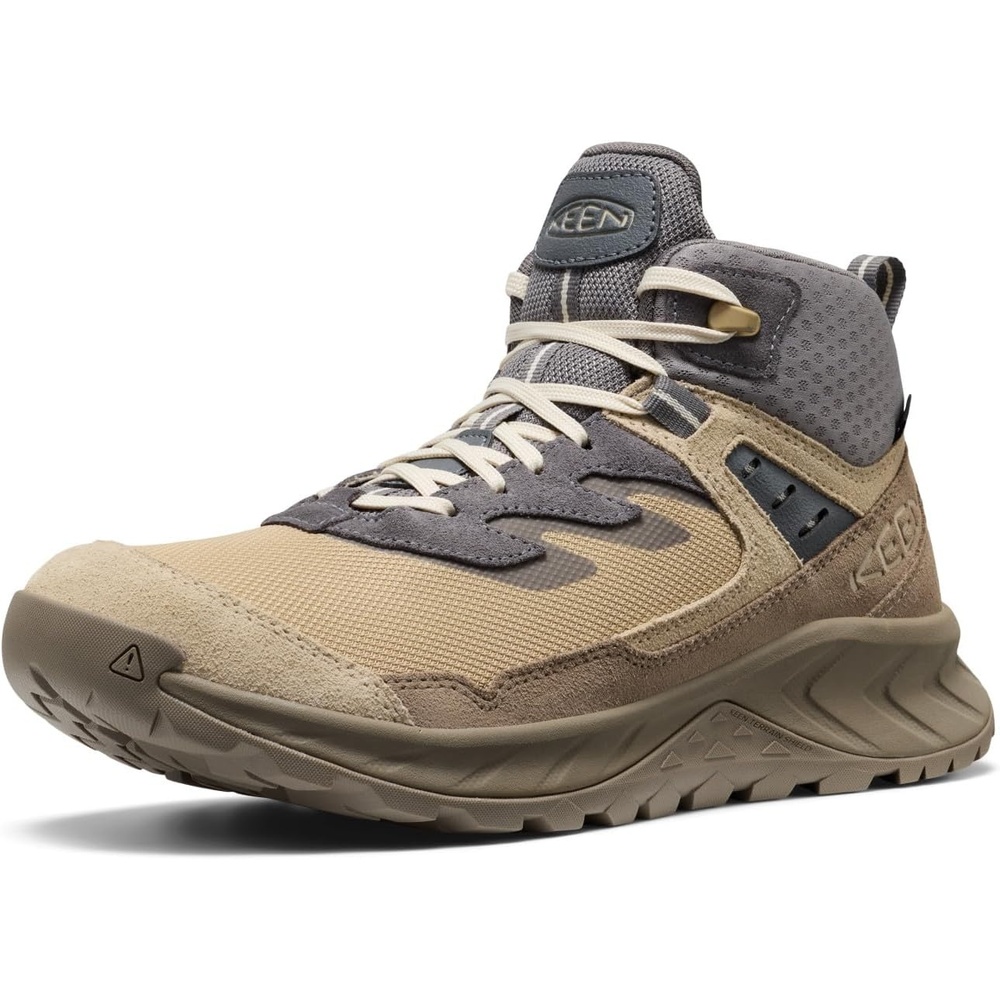image:imageKEEN Mens Hightrail Mid Waterproof Hiking BootsSafariSteel Grey