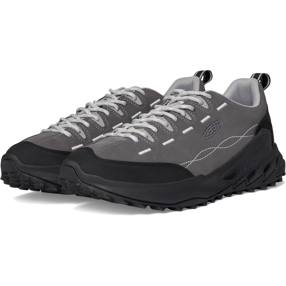 image:imageKEEN Mens Jasper Zionic Durable Tread Suede Climbing Approach Style Hiking ShoesMagnetVapor