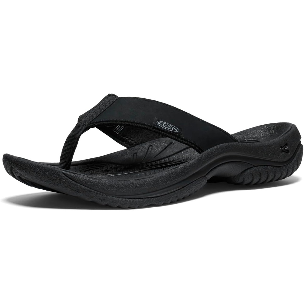 image:imageKEEN Mens Kona Flip Flop SandalsBlackSteel Grey