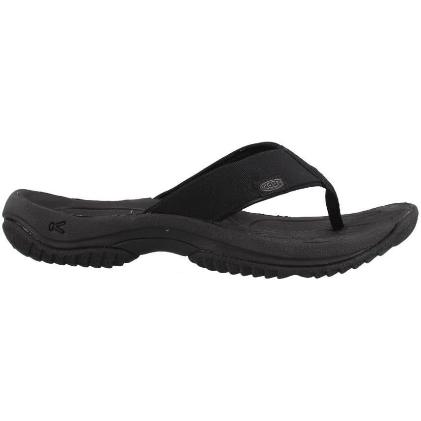 image:imageKEEN Mens Kona Flip Flop SandalsBlackSteel Grey Discontinued
