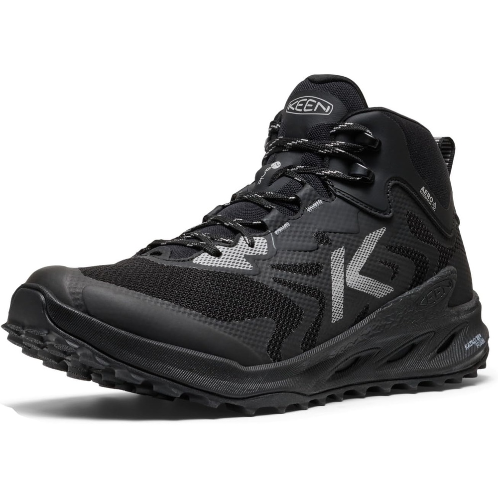 image:imageKEEN Mens Zionic Nxt Mid Height Waterproof Hiking BootsBlackBlackBlack