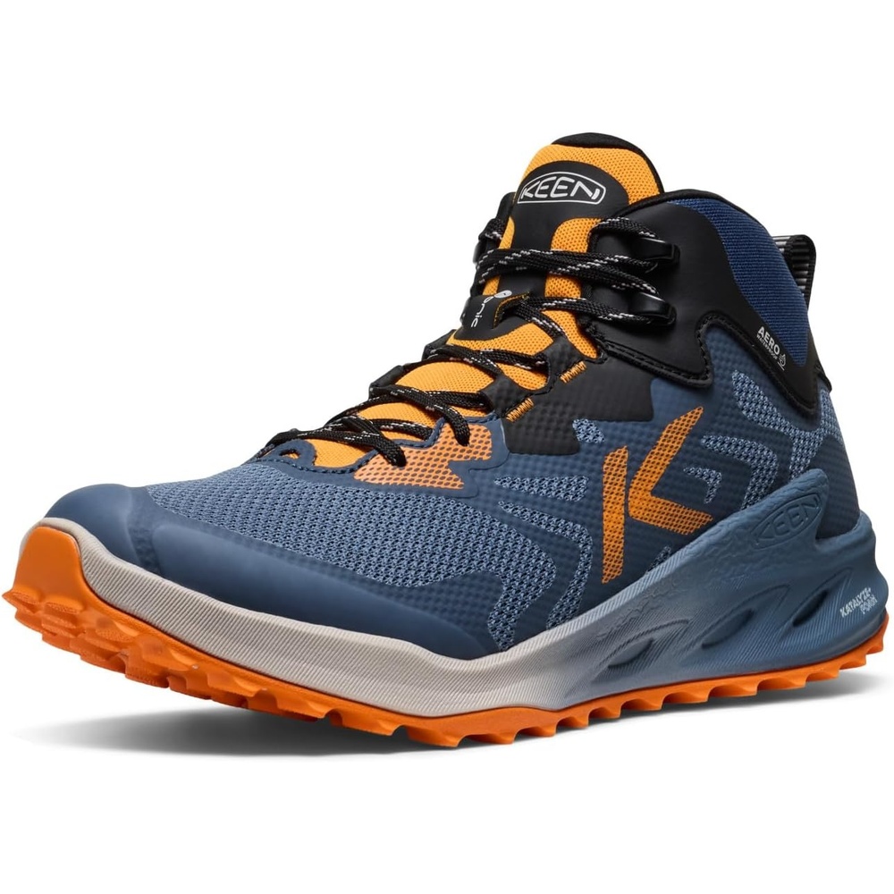 image:imageKEEN Mens Zionic Nxt Mid Height Waterproof Hiking BootsNaval AcademyBright Marigold