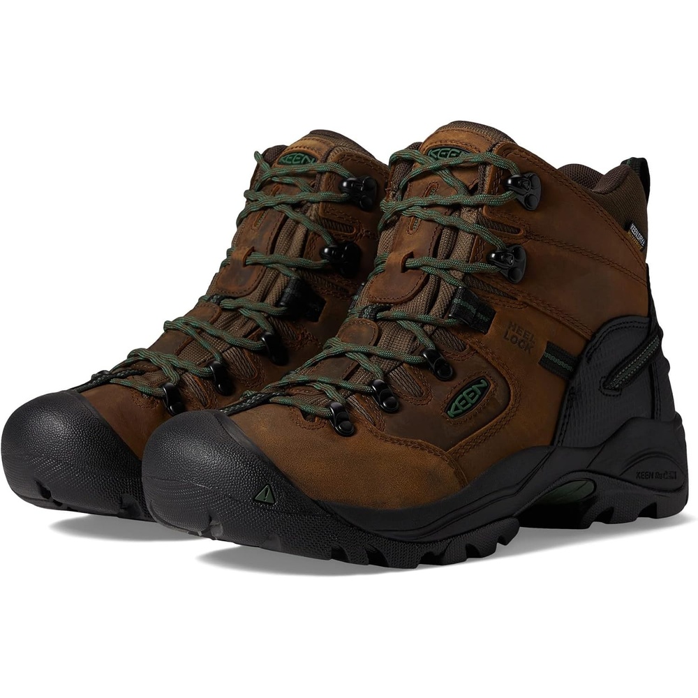 image:imageKEEN Utility Mens Pittsburg Energy 6 Soft Toe Waterproof Industrial Work BootsCascade BrownGreener Pastures