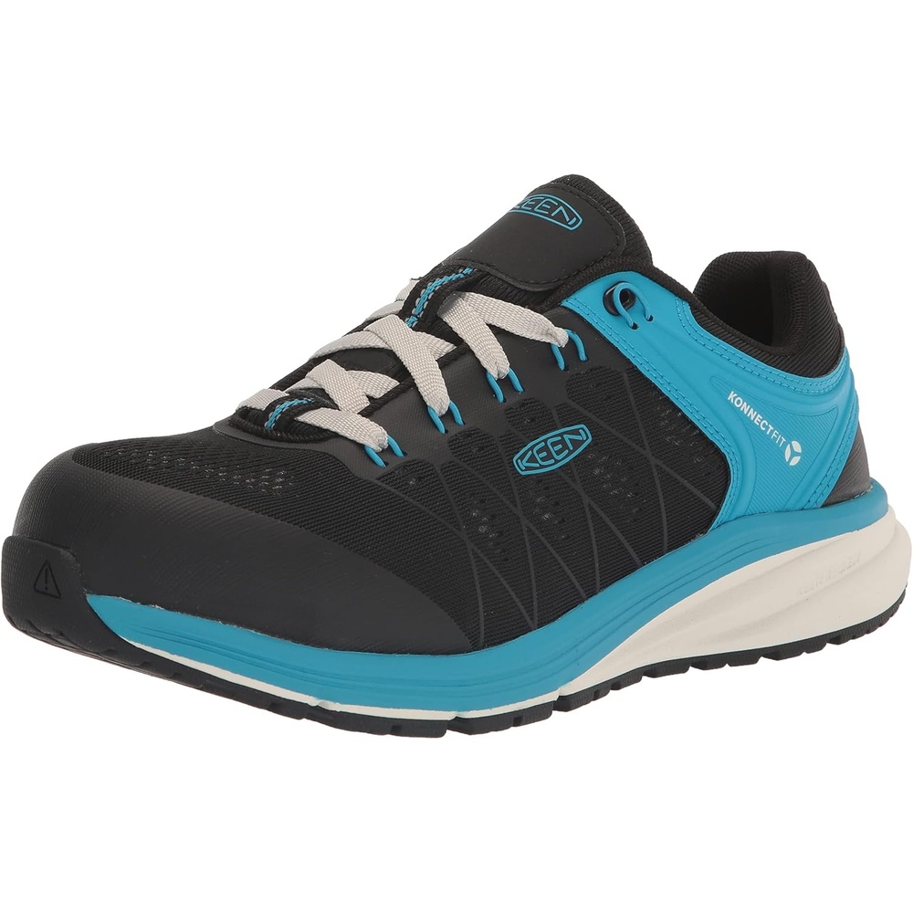 image:imageKEEN Utility Mens Vista Energy Low Height Sneakers Composite Toe Industrial Work ShoesHawaiian OceanBlack