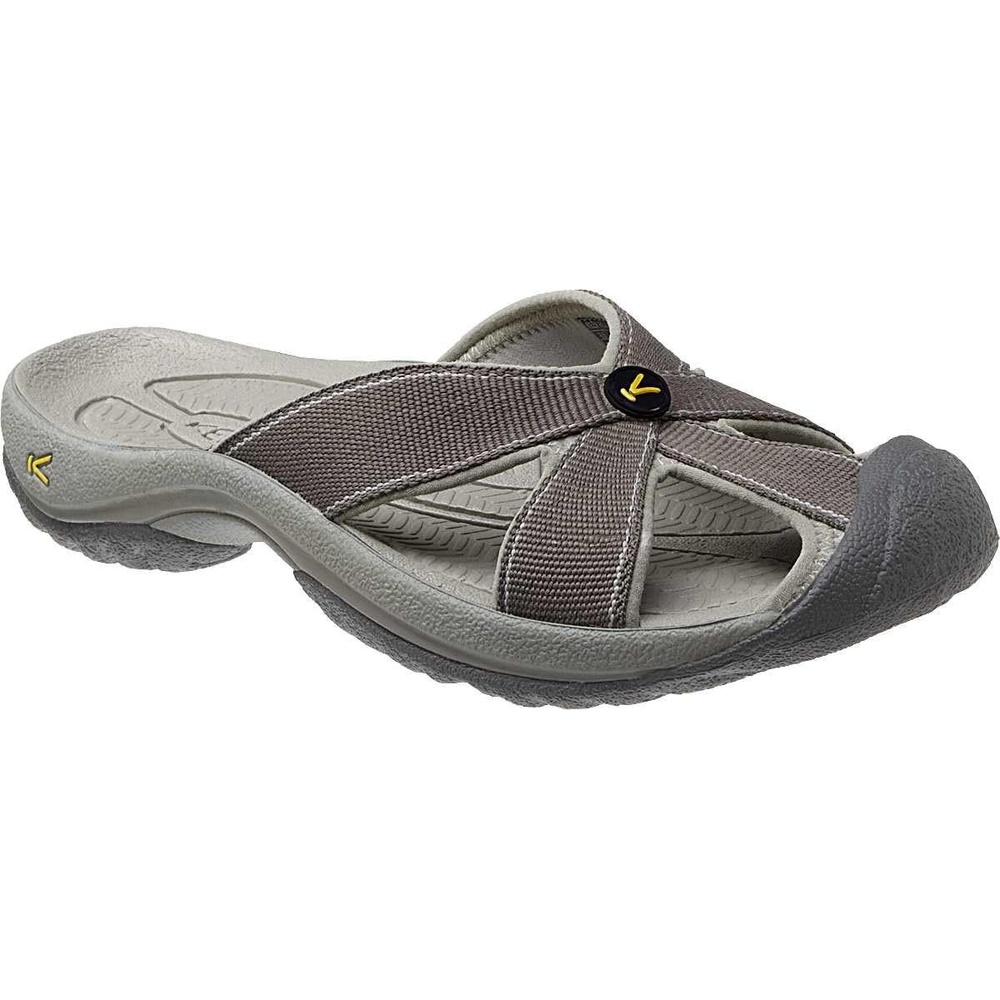 image:imageKEEN Womens Bali Slip On Closed Toe FlipFlopsMagnetNeutral Gray