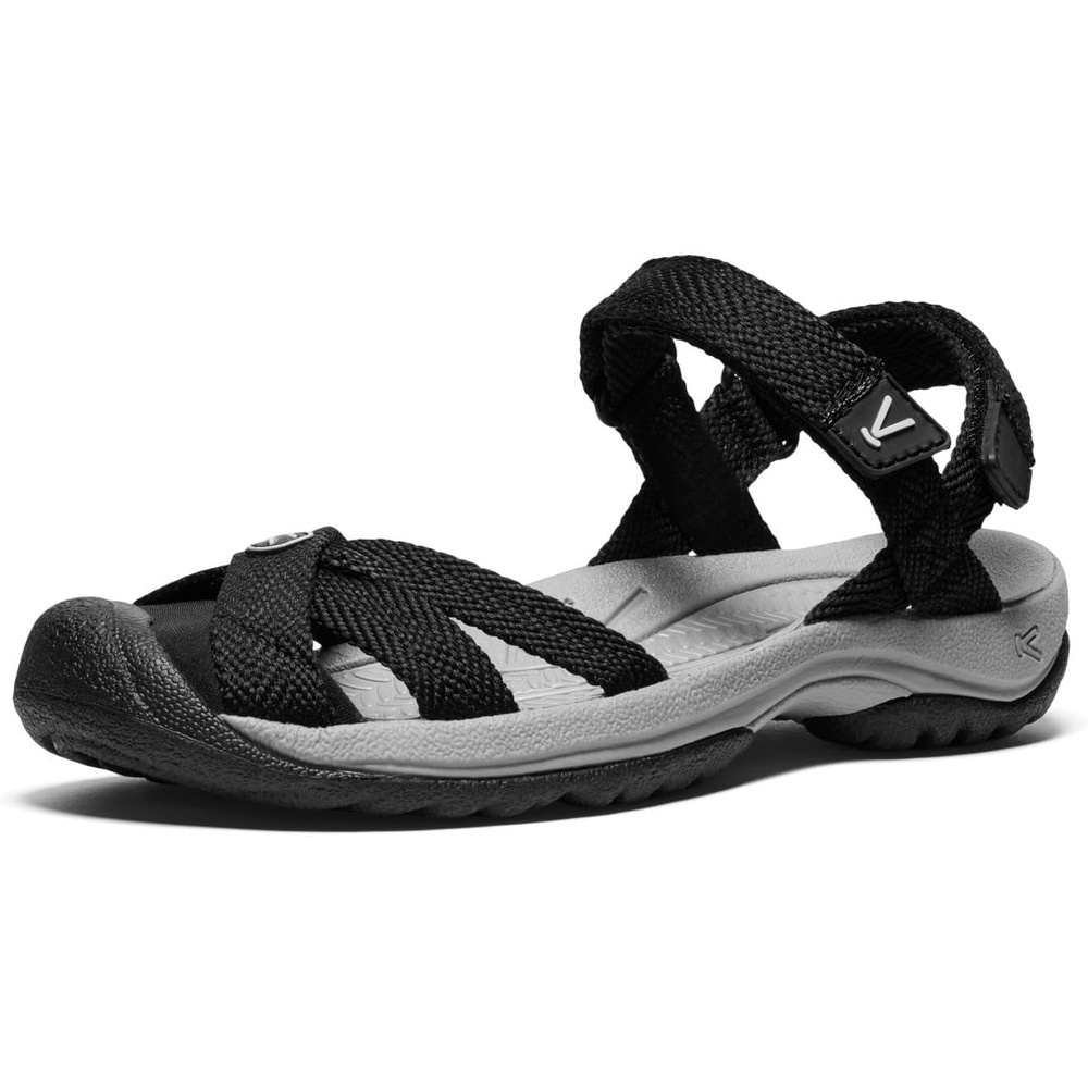 image:imageKEEN Womens Bali Strap Athletic SandalsBlackAlloy