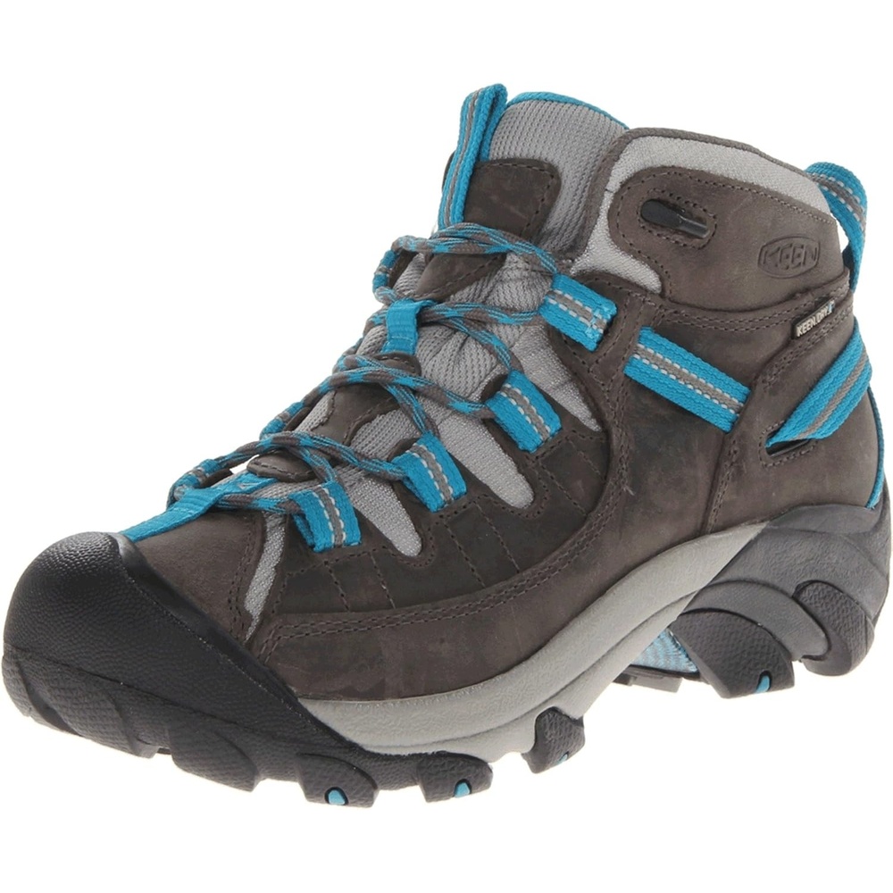 image:imageKEEN Womens Targhee 2 Mid Height WaterproofGargoyleCaribbean Sea
