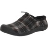 Black Plaid/Steel Grey