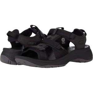 KEEN Astoria West Open Toe(Black/Black)
