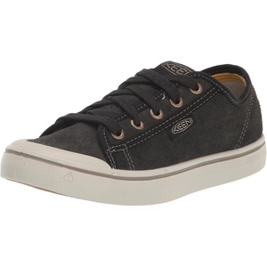 KEEN Elsa Harvest Sneaker Leather(Black/Silver Birch)