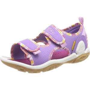 KEEN Kids’ Knotch Creek Open Toe(English Lavender/Festival Fuchsia)
