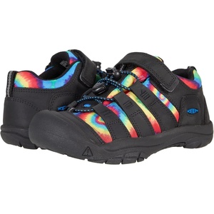 KEEN Kids Newport Shoe (Little Kid/Big Kid)(Black/Original Tie Dye)
