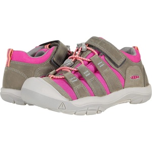 KEEN Kids Newport Shoe (Little Kid/Big Kid)(Grey/Very Berry)