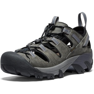 KEEN Men’s Arroyo 2 Closed Toe Hiking Sandal(Steel Grey/Midnight Navy)