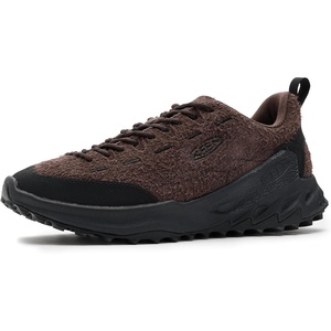 KEEN Men’s Jasper Zionic Durable Tread Suede Climbing Approach Style Hiking Shoes(Java/Black)