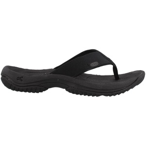 KEEN Men’s Kona Flip Flop Sandals(Black/Steel Grey Discontinued)