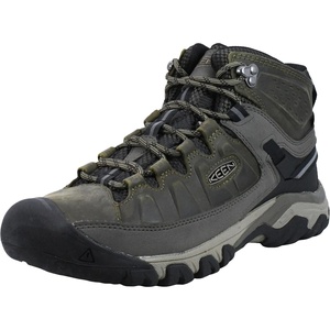 KEEN Men’s Targhee III Mid Height Waterproof Hiking Boot(Dark Olive/Brindle)