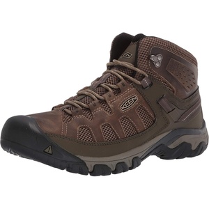 KEEN Men’s Targhee Vent Mid Height Breathable Hiking Boots(Olivia/Bungee Cord)