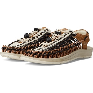 KEEN Men’s Uneek Sandals(Black/Chipmunk)