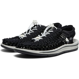 KEEN Men’s Uneek Sandals(Black/Silver Birch)