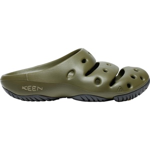 KEEN Men’s Yogui Slides(Dark Olive/Dark Olive)