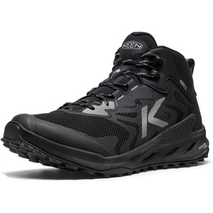 KEEN Men’s Zionic Nxt Mid Height Waterproof Hiking Boots(Black/Black/Black)