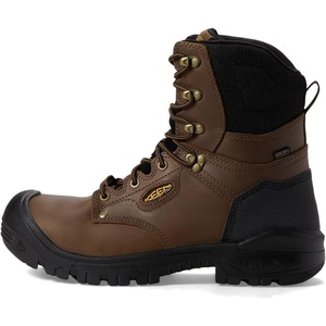 KEEN Utility 8″ Independence WP(Dark Earth/Black)