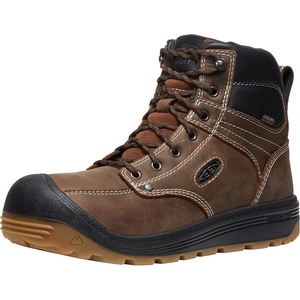 KEEN Utility Fort Wayne 6″ WP Soft Toe(Dark Earth/Gum)