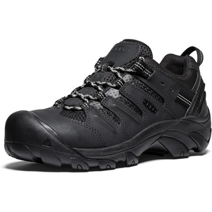 KEEN Utility Men’s Lansing Low Height Steel Toe Work Shoes(Black/Black)