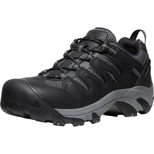KEEN Utility Men’s Lansing Low Height Steel Toe Work Shoes(Black/Steel Grey)