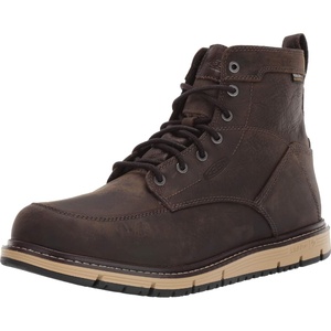 KEEN Utility Men’s San Jose 6″ Soft Toe Waterproof Wedge Work Boots(Cascade Brown)