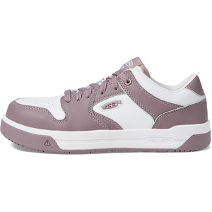 KEEN Utility Women’s Overton Low Height Composite Toe Lightweight Durable Work Sneakers(Toadstool/Star White)