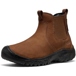 KEEN Women’s Greta 2 Chelsea Waterproof Boots(Bison/Black)