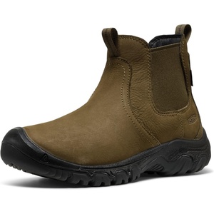KEEN Women’s Greta 2 Chelsea Waterproof Boots(Dark Olive/Black)