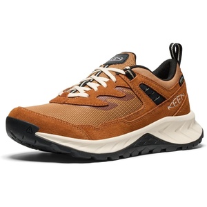 KEEN Women’s Hightrail Low Height Durable Lightweight Breathable Leather Waterproof Hiking Shoes(Roasted Pecan/Chipmunk)