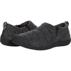 KEEN Women’s Howser 2 Casual Comfy Durable Slippers(Grey Felt/Black)
