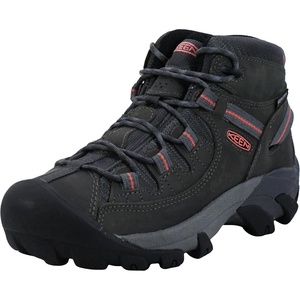 KEEN Women’s Targhee 2 Mid Height Waterproof(Steel Grey/Coral)