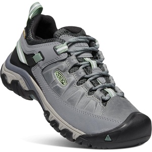 KEEN Women’s Targhee 3 Low Height Waterproof Hiking Shoes(Bleacher/Duck Green)