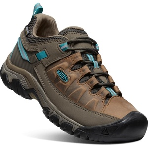KEEN Women’s Targhee 3 Low Height Waterproof Hiking Shoes(Toasted Coconut/Porcelain)