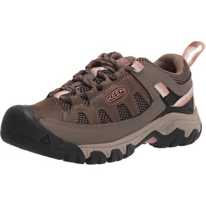 KEEN Womens Targhee Vent Low Height BreathableHiking Shoes(Stone Gray/Brick Dust)