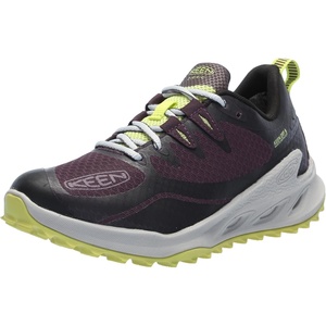 KEEN Women’s, Zionic Hiking Waterproof Mid Boot(Plum Perfect/Daiquiri Green)